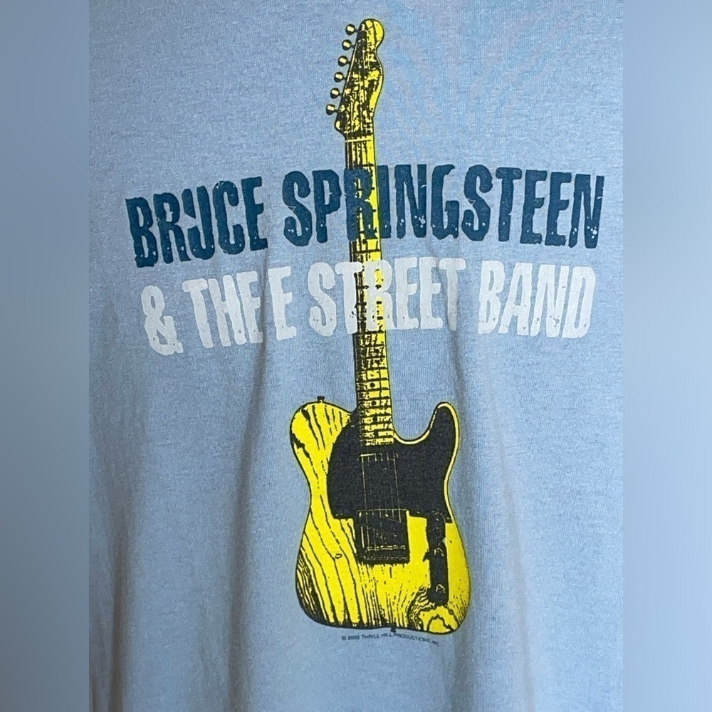 Bruce Springsteen & The E Street Band Tour Shirt 2005 Vtg Extra Large Blue XL﻿﻿﻿ - Picture 5 of 10